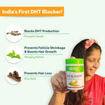 Thumbnail for OZiva Plant Based DHT Blocker For Hair Fall Control With Stinging Nettle Extract - Distacart