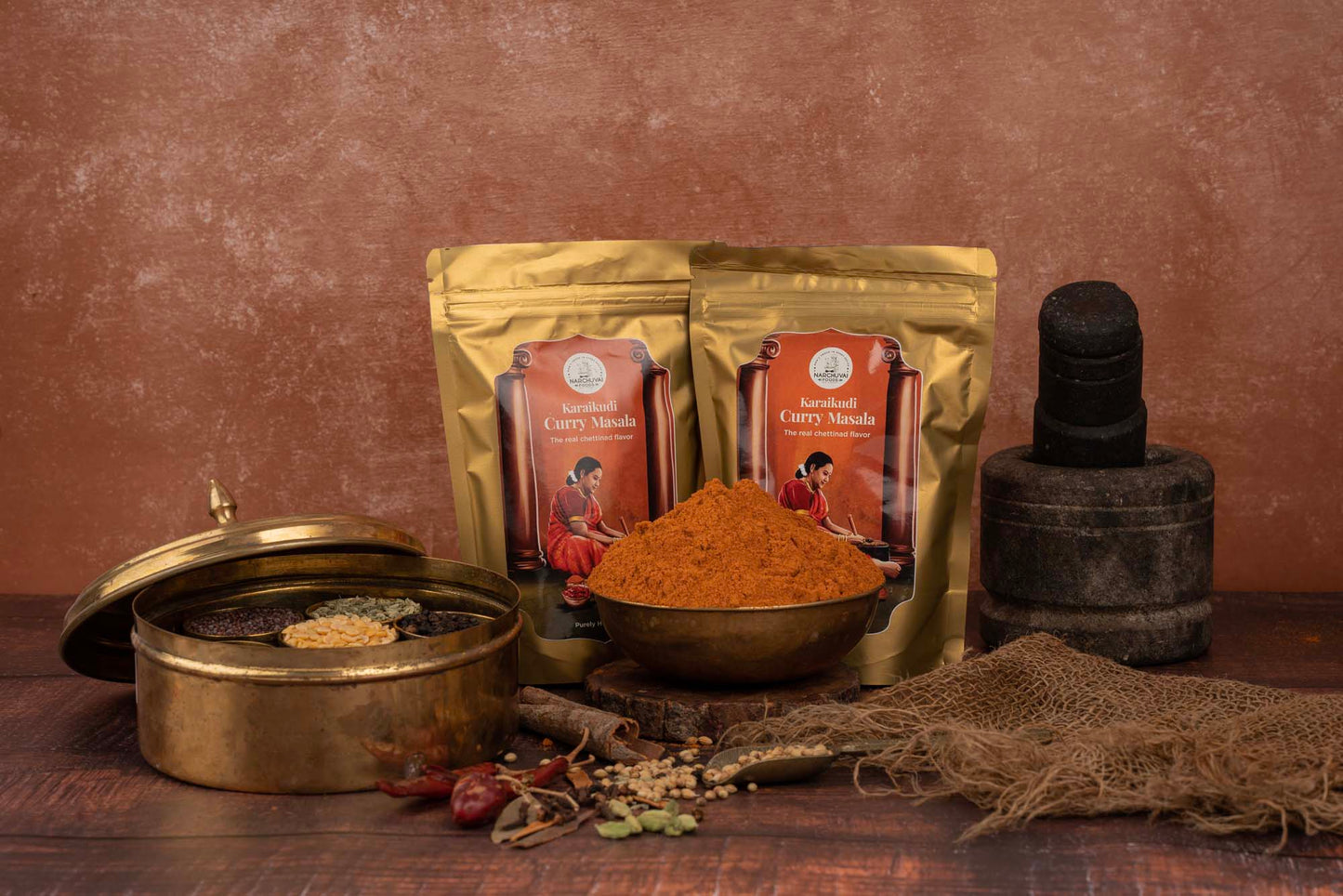 Narchuvai Foods Karaikudi Curry Masala - Distacart