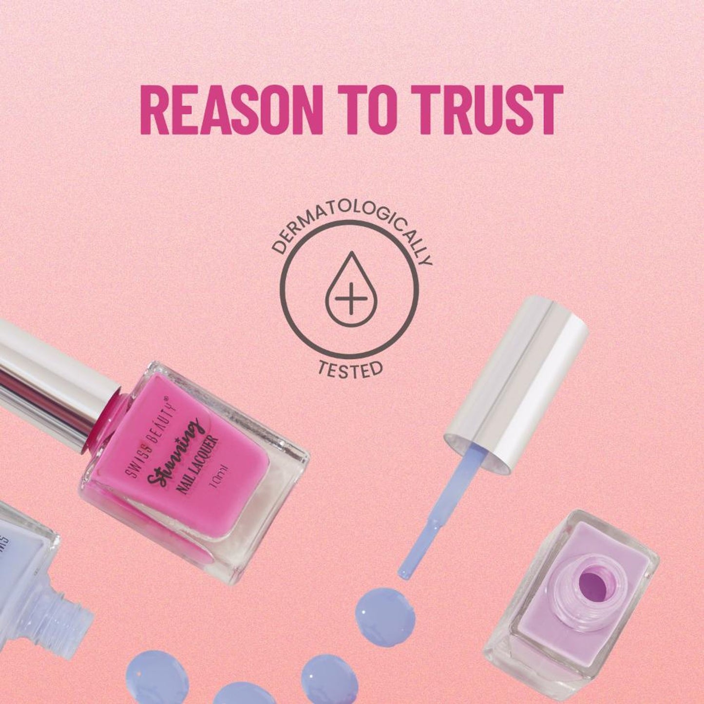 Swiss Beauty Stunning Nail Lacquer - Shade 12 - Distacart