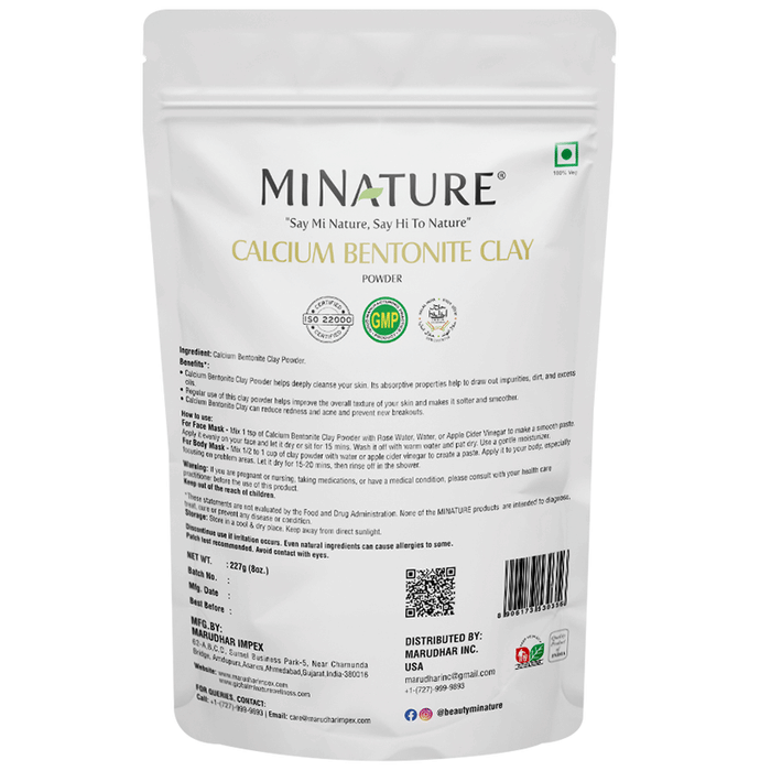 Minature Calcium Bentonite Clay Powder