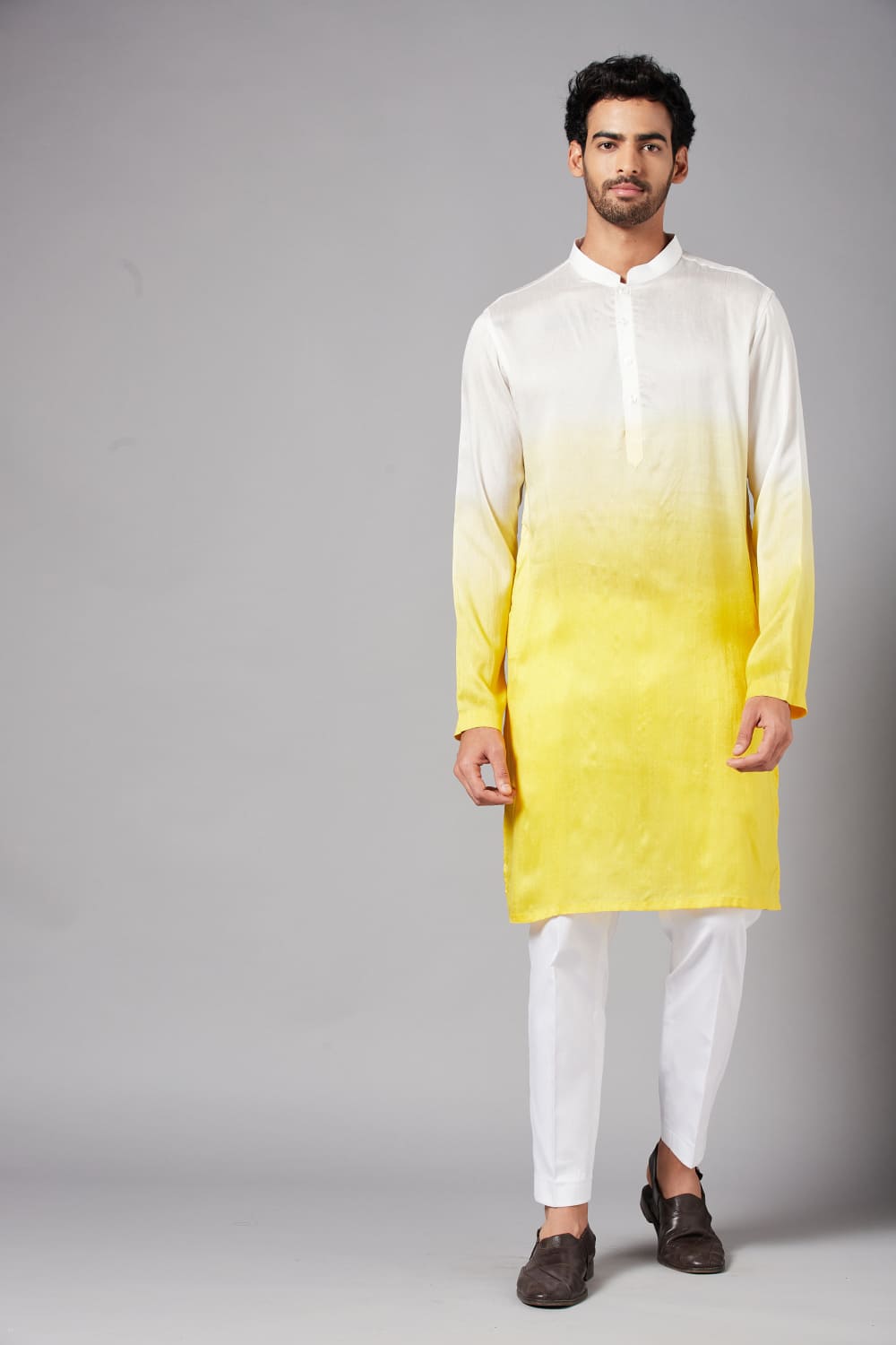 Whill Ombre Kurta by Hilo Design - Distacart