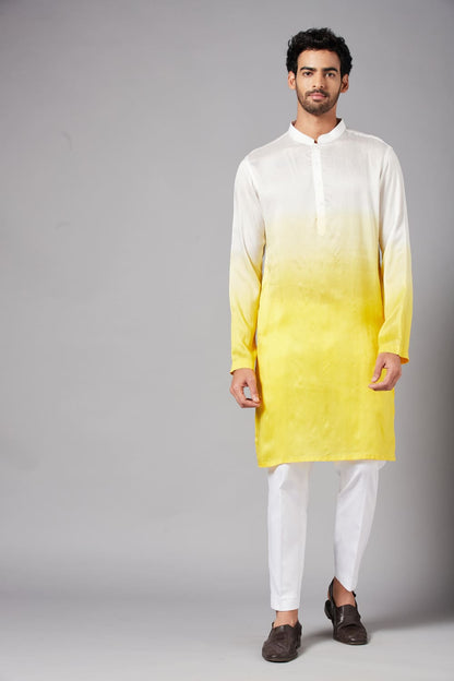 Whill Ombre Kurta by Hilo Design - Distacart