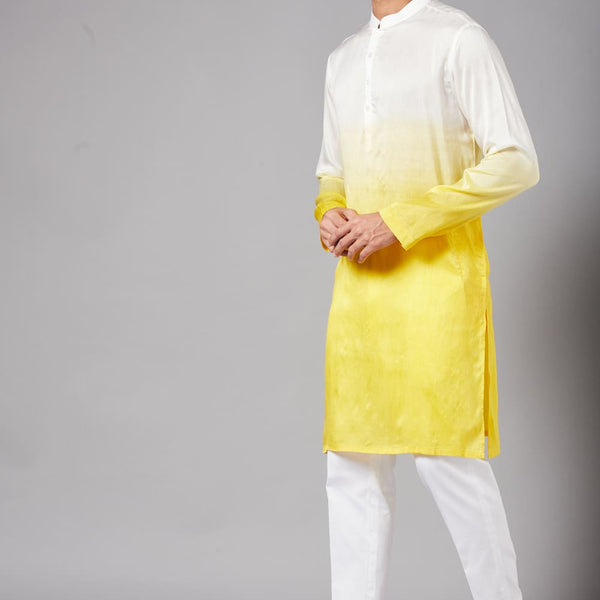 Whill Ombre Kurta by Hilo Design - Distacart