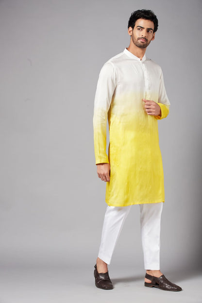 Whill Ombre Kurta by Hilo Design - Distacart