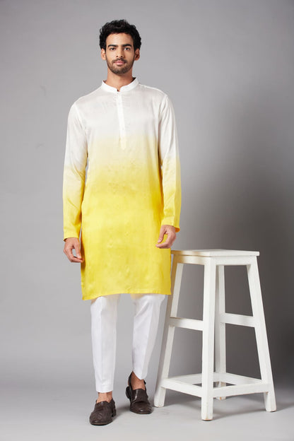 Whill Ombre Kurta by Hilo Design - Distacart