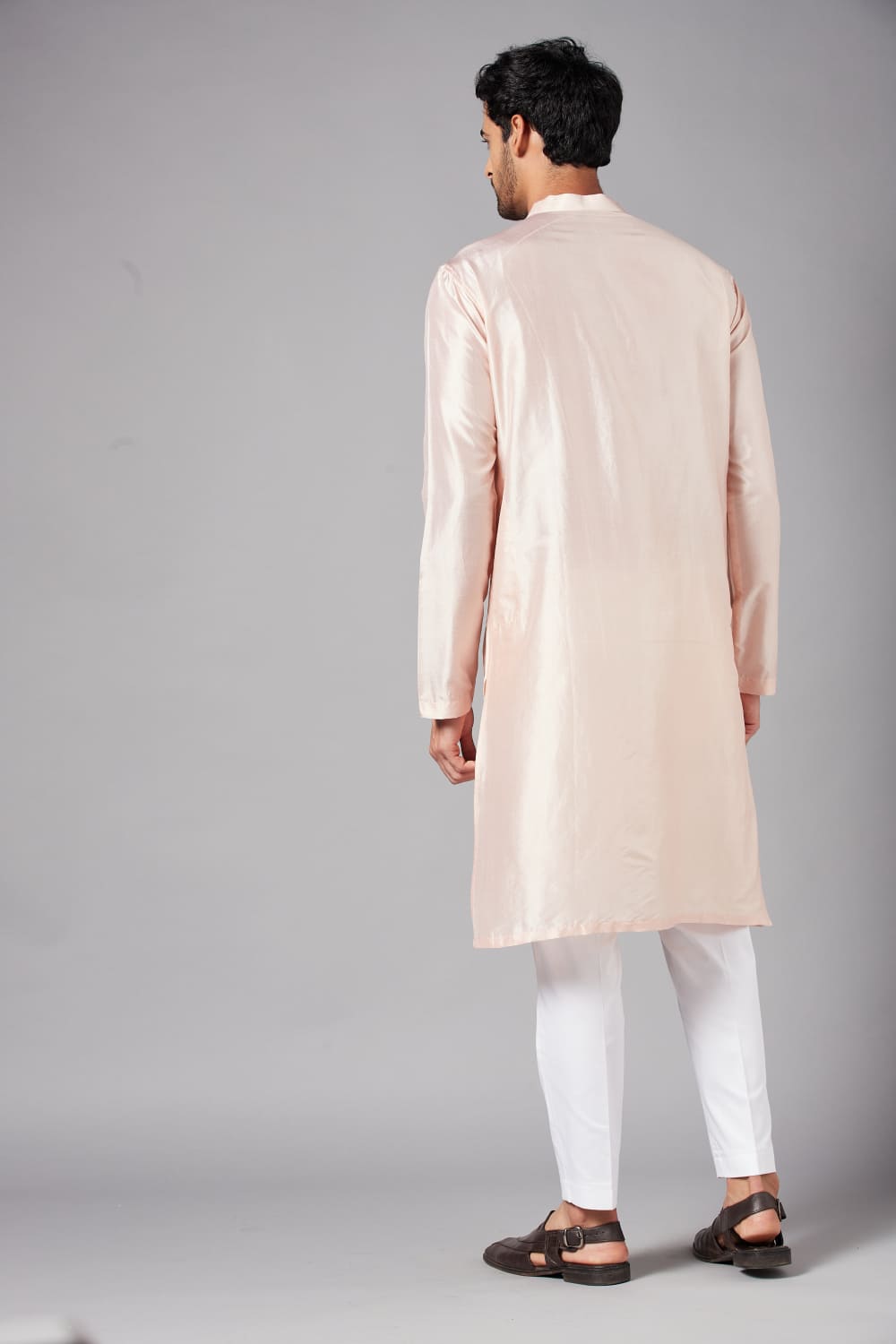 Rooyi Position Mirror Work Kurta by Hilo Design - Distacart