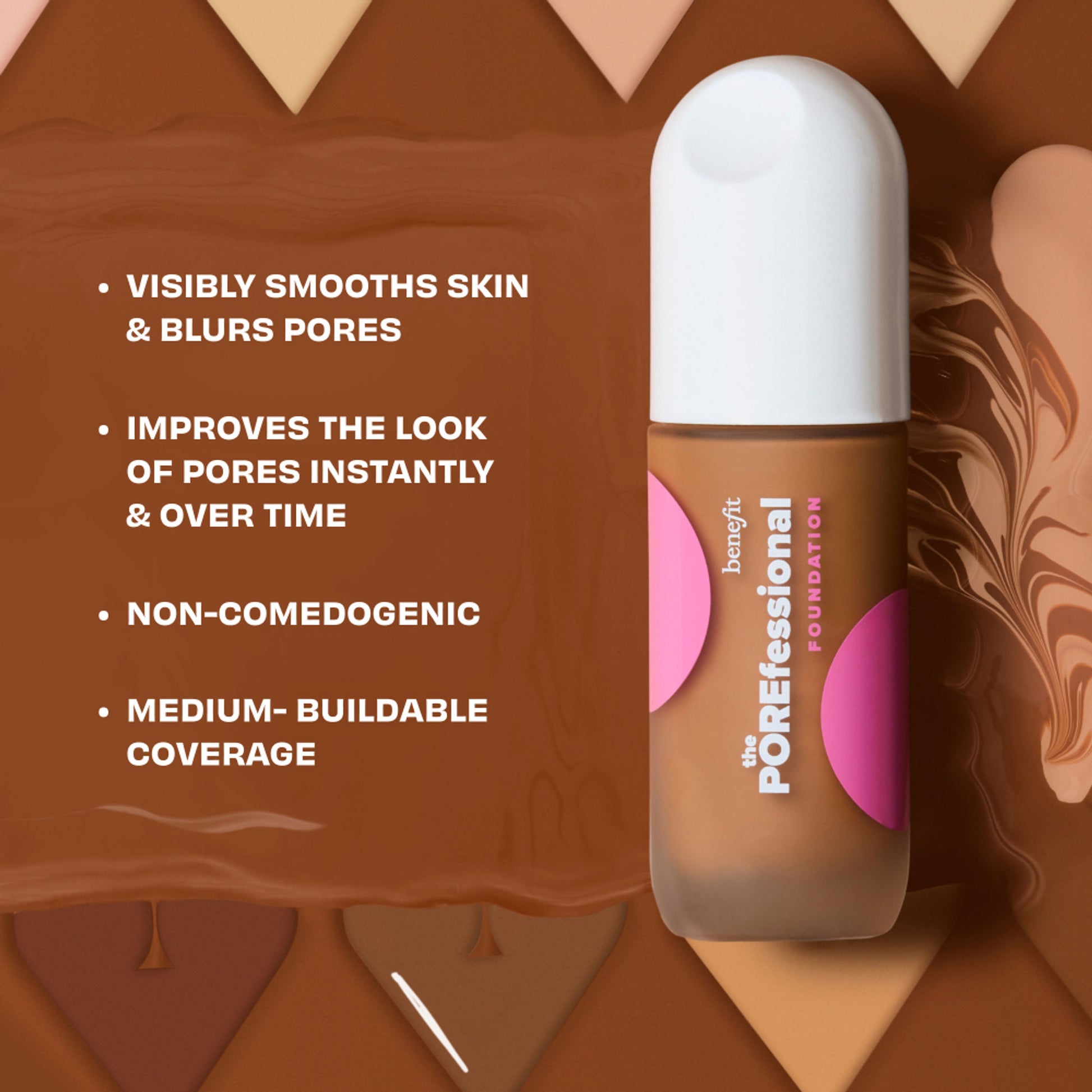 Benefit Cosmetics The Porefessional Foundation Smoothing & Blurring With Niacinamide - 16W Stellar - Distacart