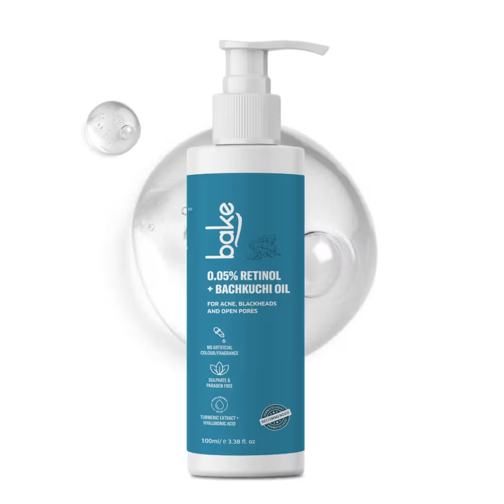 BAKE 0.05% Retinol Face Wash - Distacart