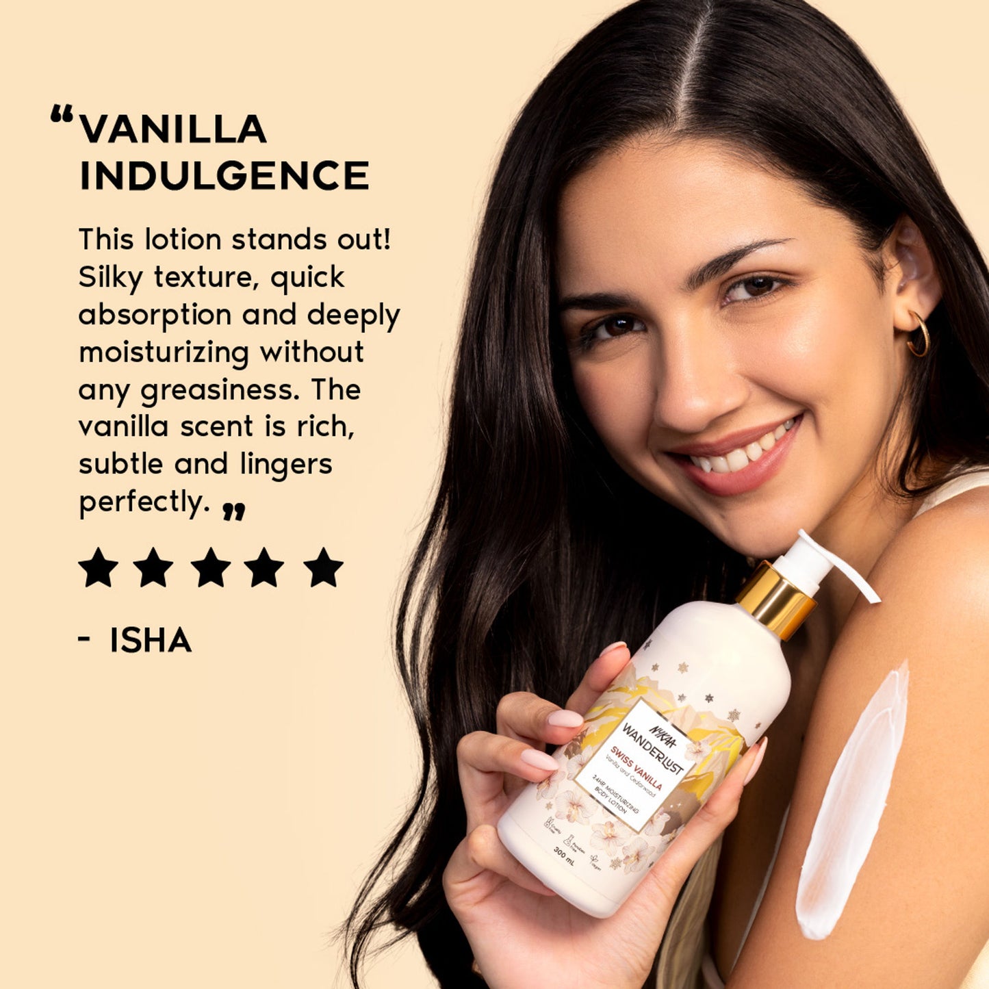 Wanderlust Moisturizing Body Lotion - Swiss Vanilla - Distacart