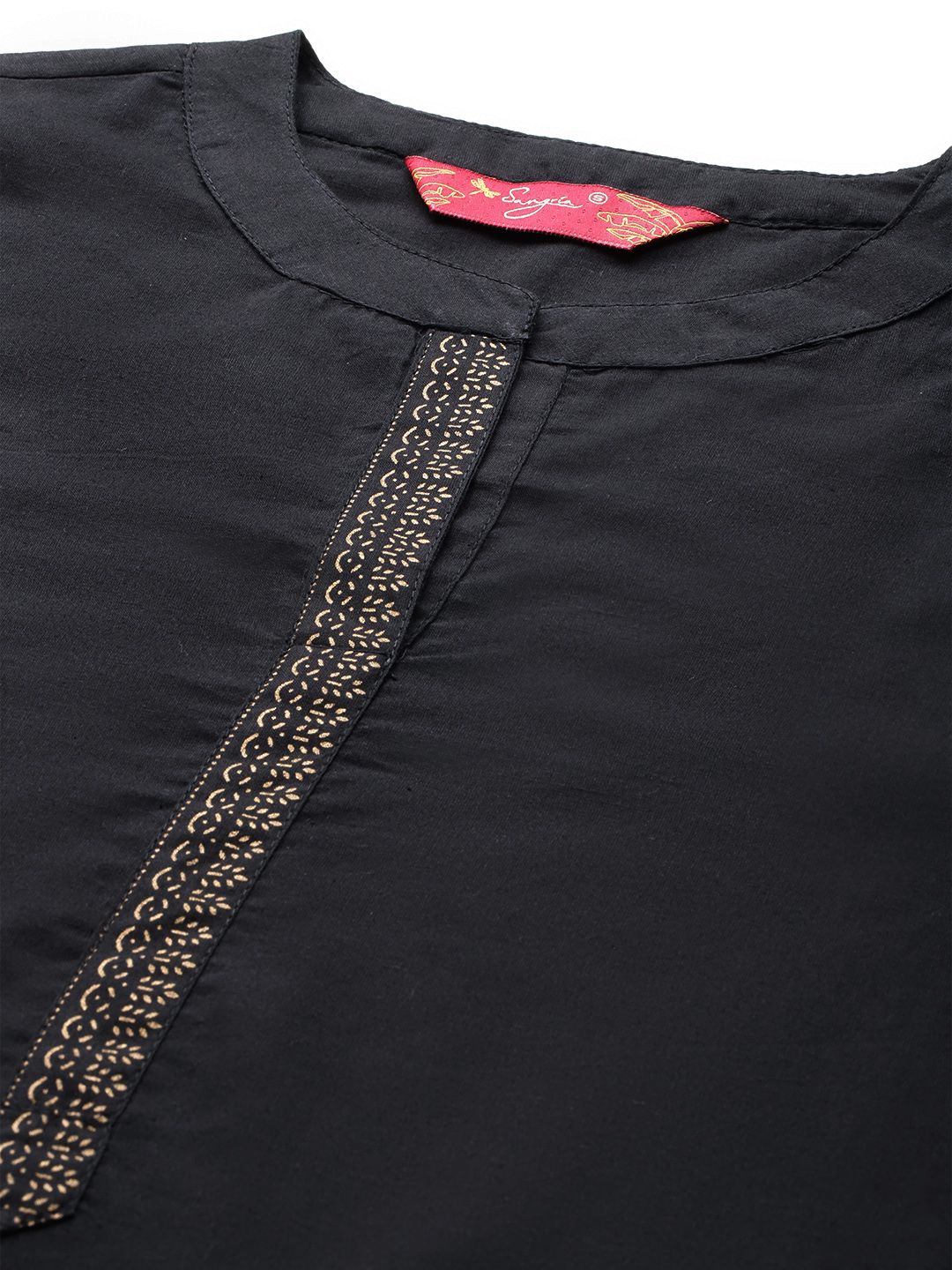 Sangria Pure Cotton Kurta with Trousers - Distacart