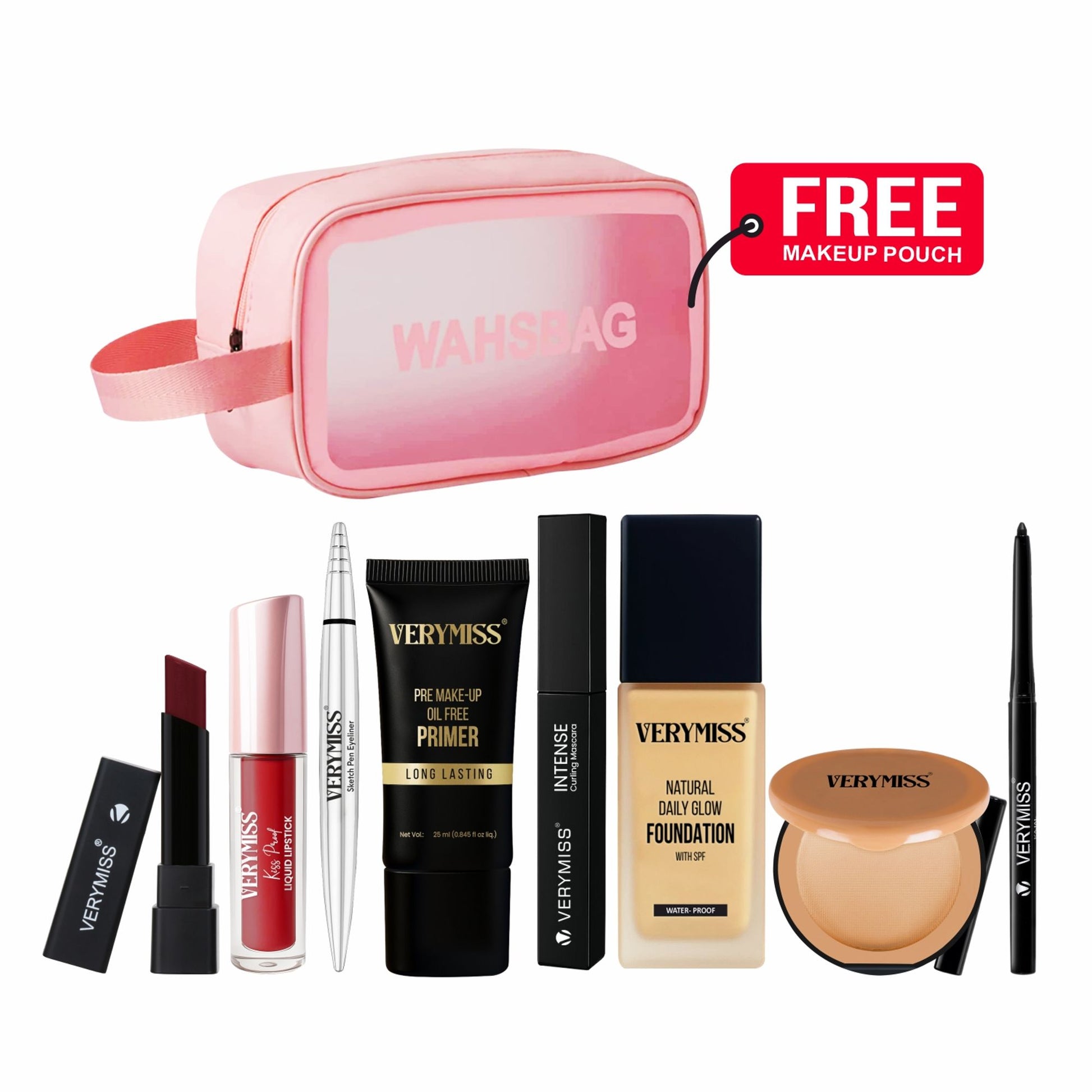VERYMISS Ultimate Makeup Combo - 2 + Free Makeup Pouch - Distacart