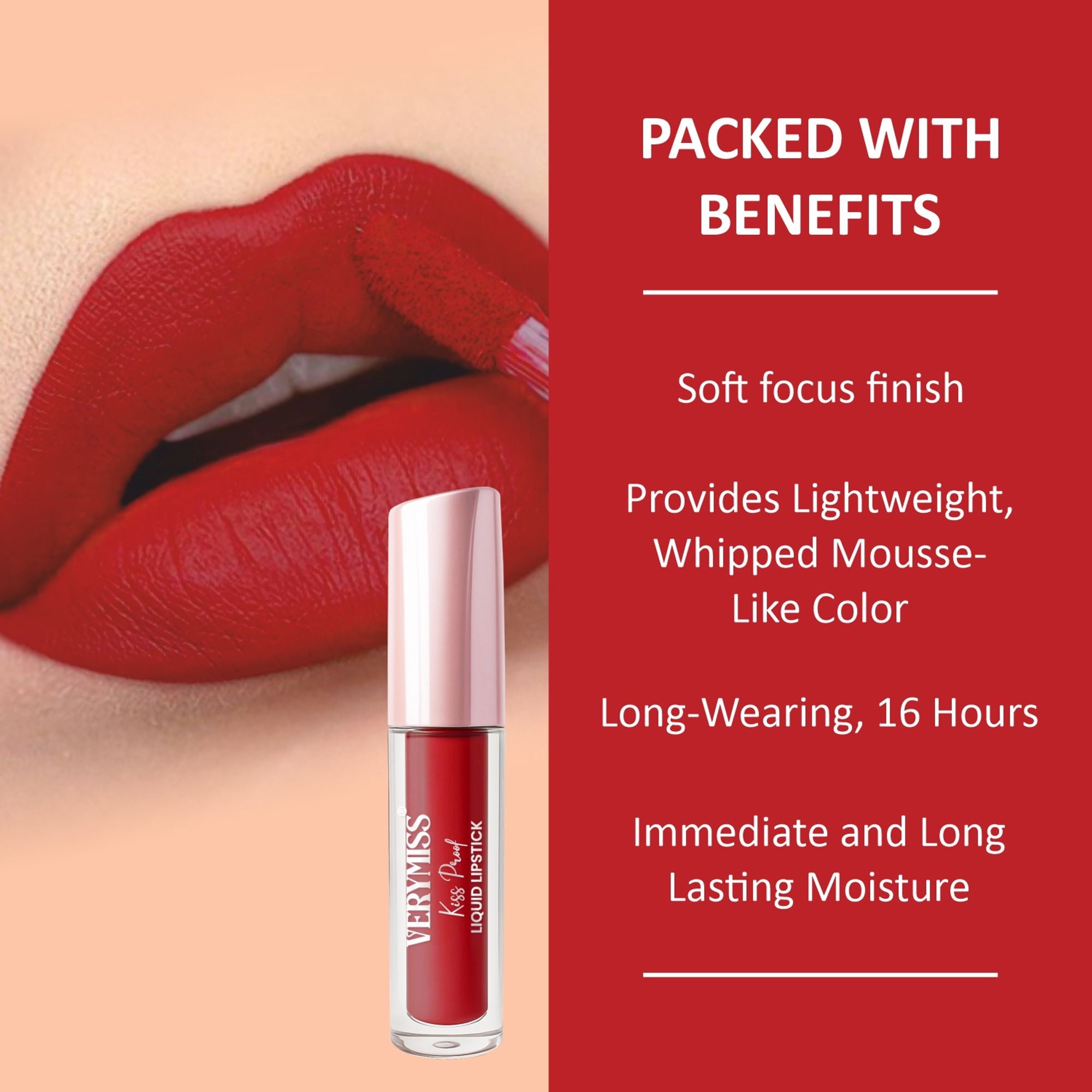 VERYMISS Ultimate Makeup Combo - 3 + Free Makeup Pouch - Distacart
