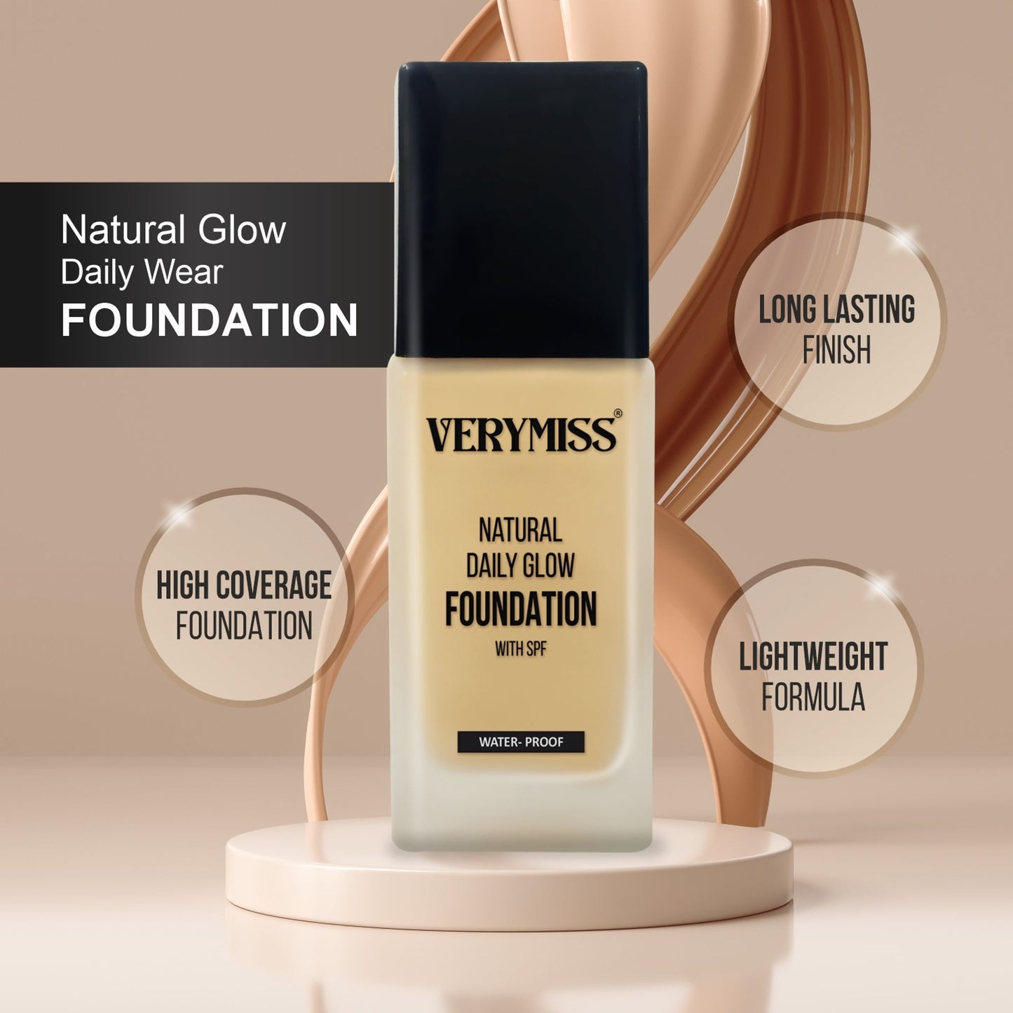VERYMISS Foundation + Beauty Blender Combo Set - Distacart