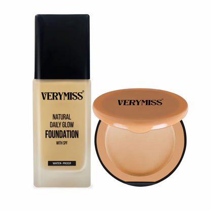 VERYMISS Foundation + Compact Powder - Vmfd06-02, Vmc05-02 - Distacart