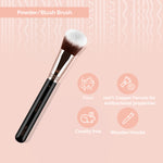 Thumbnail for Miss Claire M6 - Powder/Blush Brush - Rose Gold