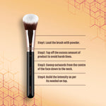 Thumbnail for Miss Claire M6 - Powder/Blush Brush - Rose Gold