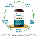 Thumbnail for bliss welness body skin detox veg tablet