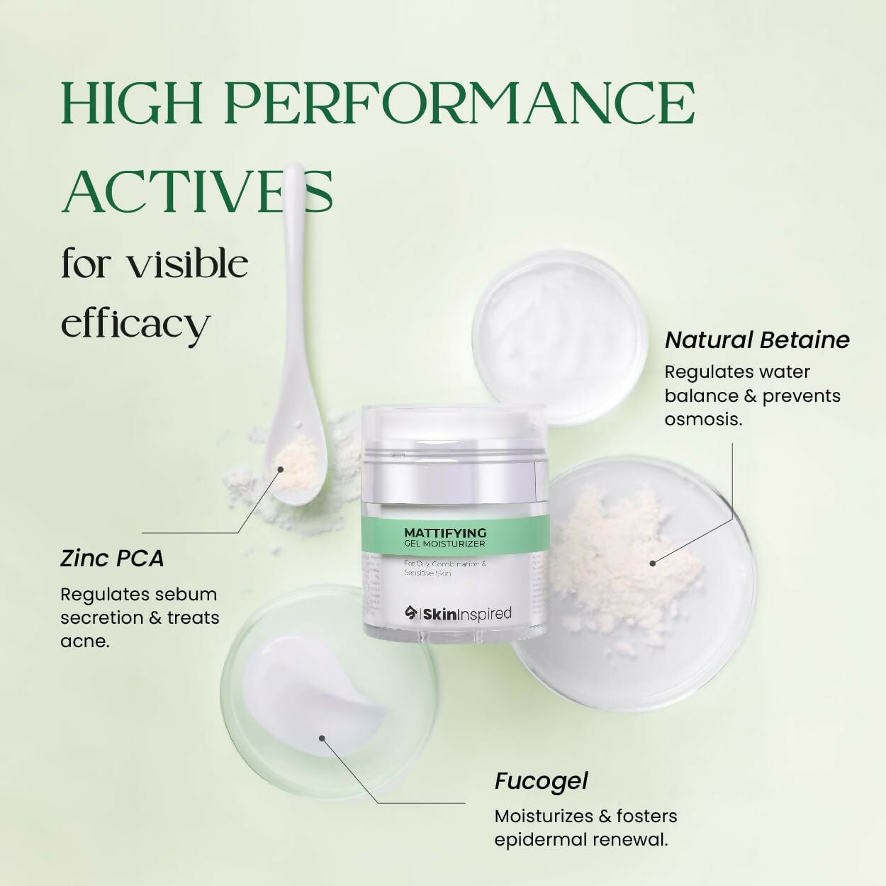 SkinInspired Mattifying Gel Face Moisturizer - Distacart