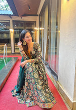 Thumbnail for Yash Enterprise Multi Faux Georgette Embroidery Party Wear Suit Set