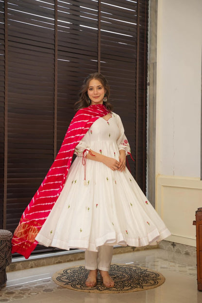 Yash Enterprise Eid Special White Premium Quality Suit Set - Distacart
