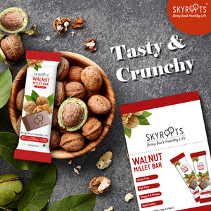 Skyroots Smartkal - Walnut Millet Bar - Distacart