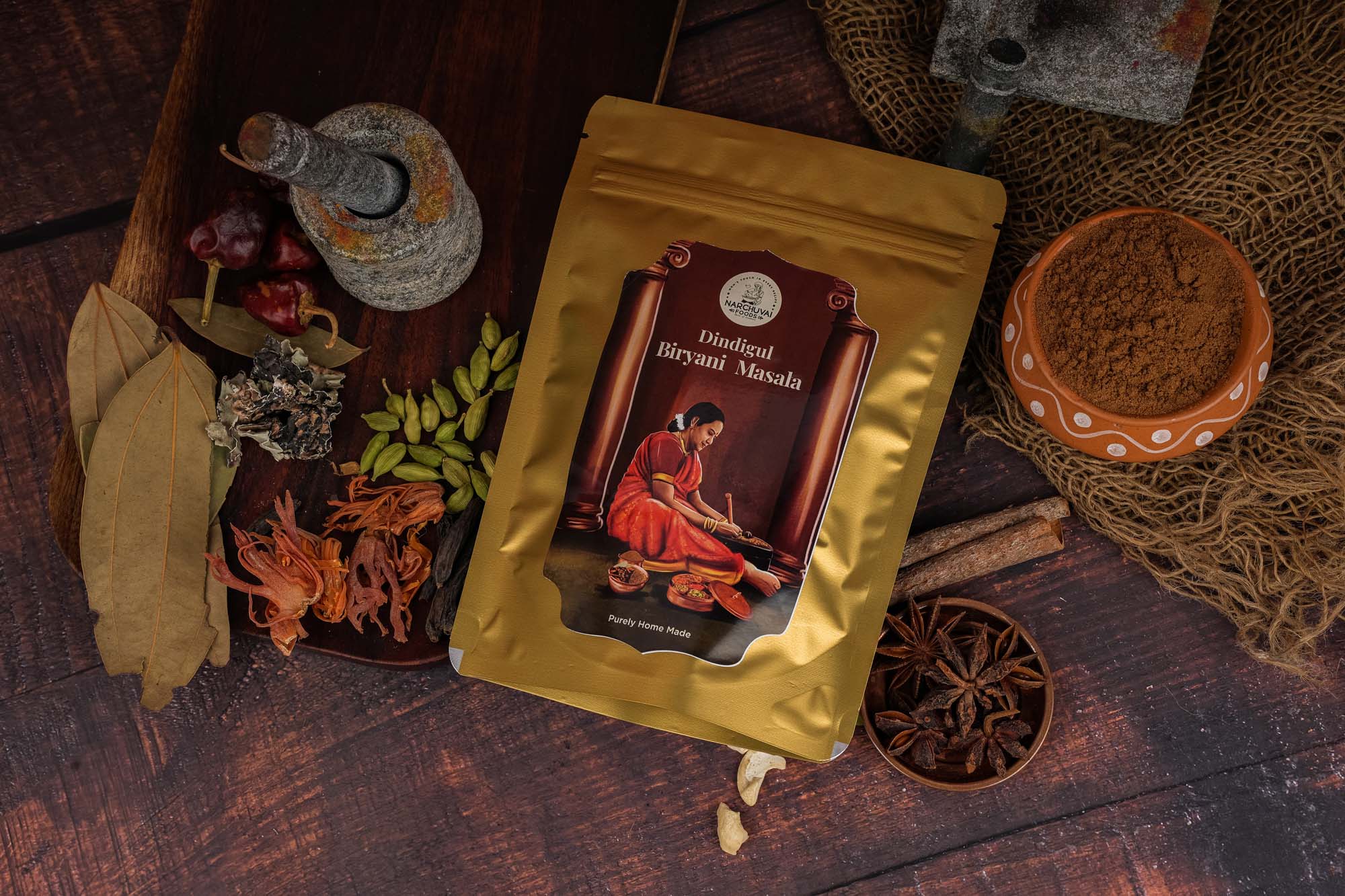 Narchuvai Foods Dindigul Biryani Masala
