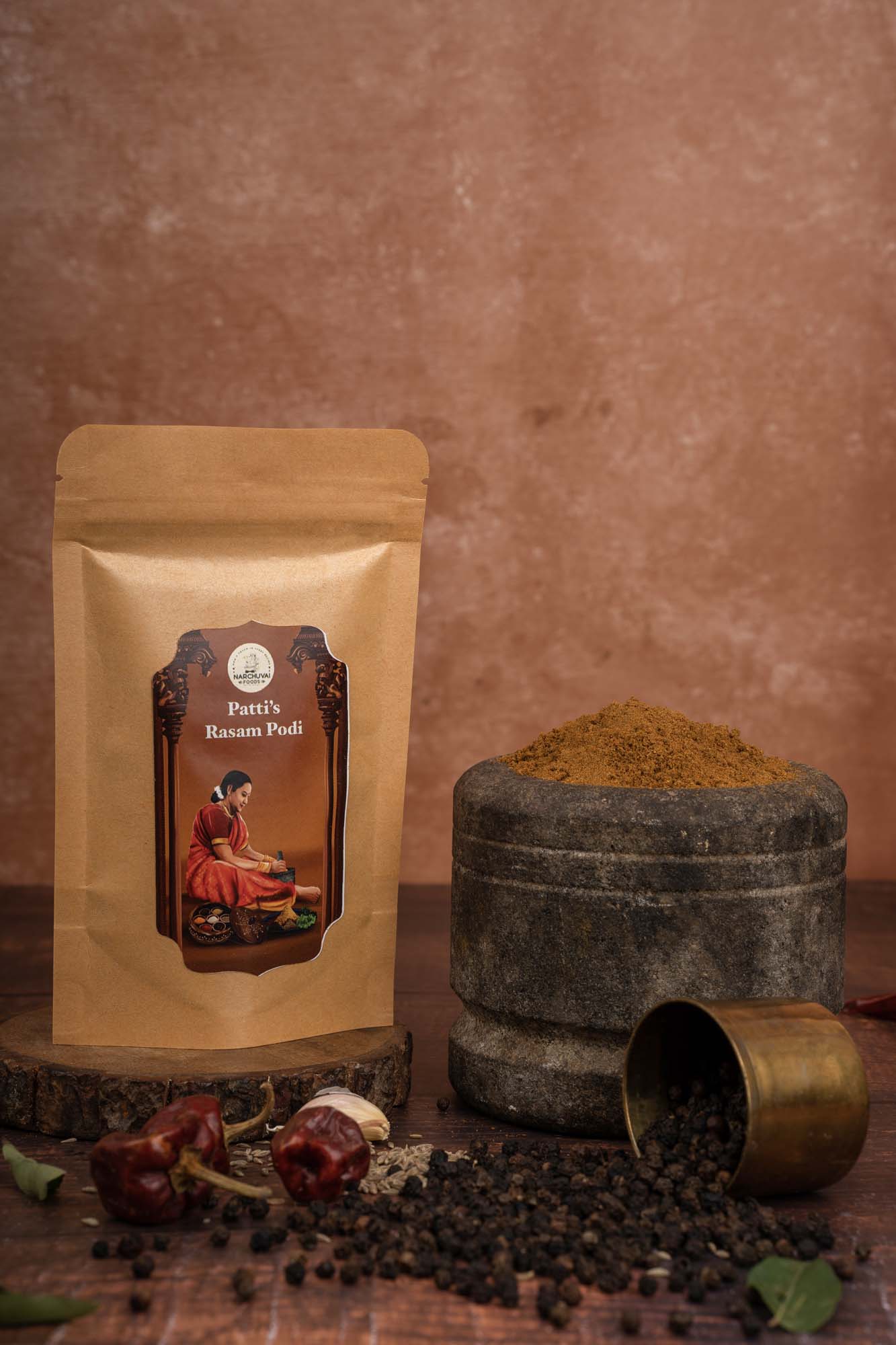 Narchuvai Foods Patti’s Rasam Podi - Distacart