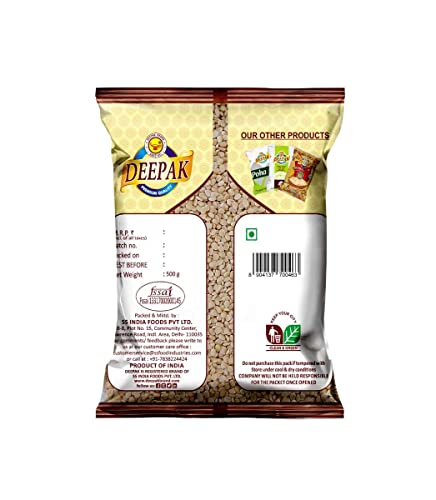 deepak brand urad dhuli dal 500g