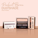 Thumbnail for Matt Look Perfect Brow Duo-shade Brow Powder - 03 - Distacart