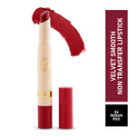 Thumbnail for Matt Look Velvet Smooth Non Transfer Lipstick - Indian Red