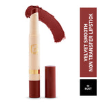 Thumbnail for Matt Look Velvet Smooth Non Transfer Lipstick - Rust