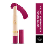 Thumbnail for Matt Look Velvet Smooth Non Transfer Lipstick - Fushcia Pink