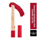 Thumbnail for Matt Look Velvet Smooth Non Transfer Lipstick - Passionate Pink
