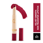 Thumbnail for Matt Look Velvet Smooth Non Transfer Lipstick - Bomb Sell