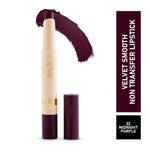 Thumbnail for Matt Look Velvet Smooth Non Transfer Lipstick - Midnight Purple