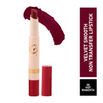 Thumbnail for Matt Look Velvet Smooth Non Transfer Lipstick - Hot Magenta