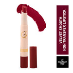 Thumbnail for Matt Look Velvet Smooth Non Transfer Lipstick - Scarlet Red
