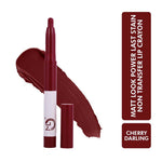 Thumbnail for Matt Look Power Last Lip Stain Crayon Lipstick - Cherry Darling