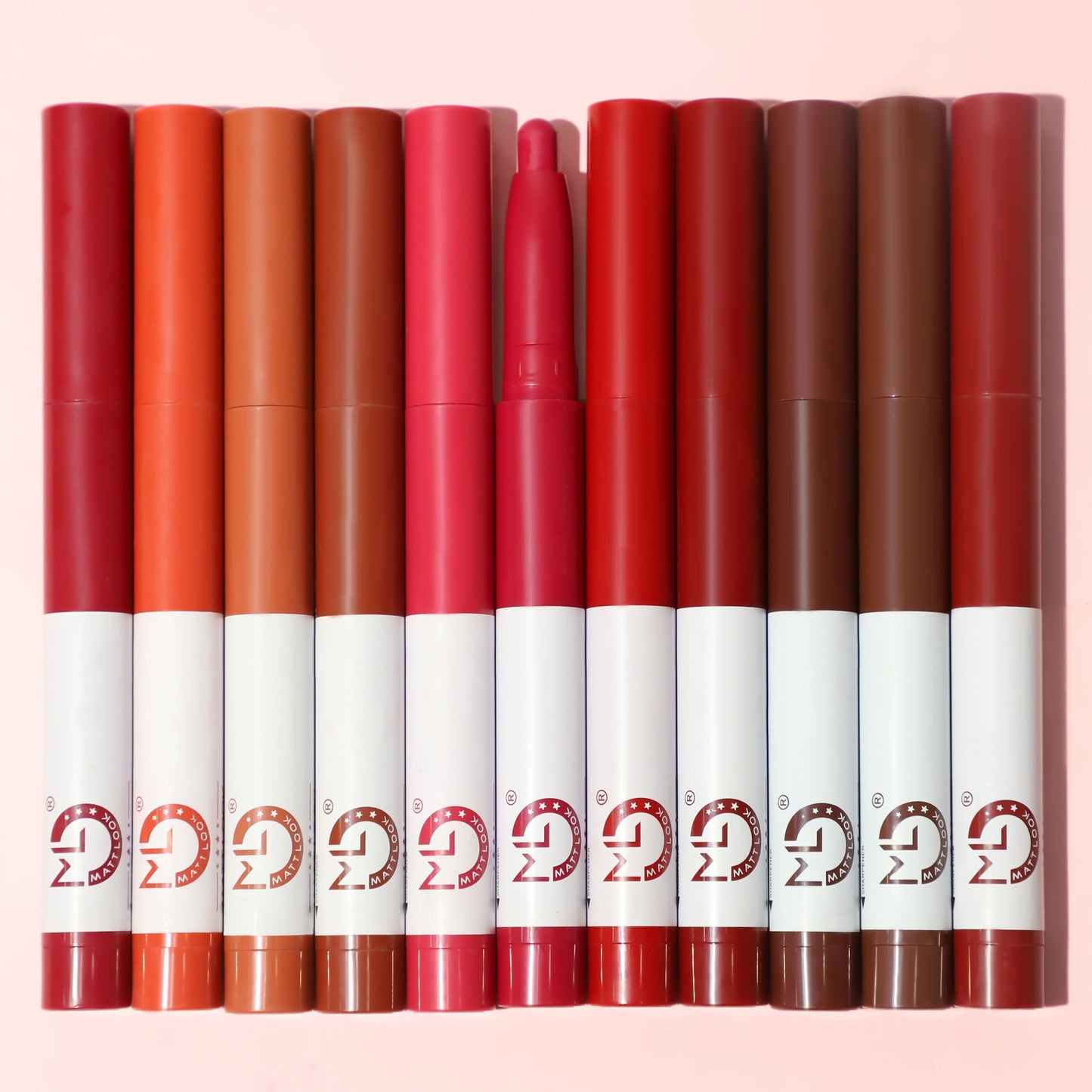 Matt Look Power Last Lip Stain Crayon Lipstick - Divine Wine - Distacart