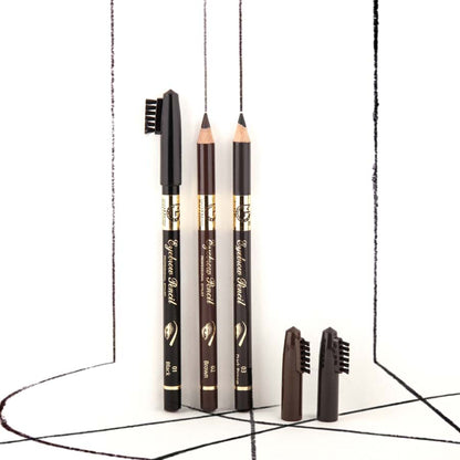 Matt Look Long Lasting Formula Professional Stylist Eyebrow Pencil - 05 Soft Brown - Distacart