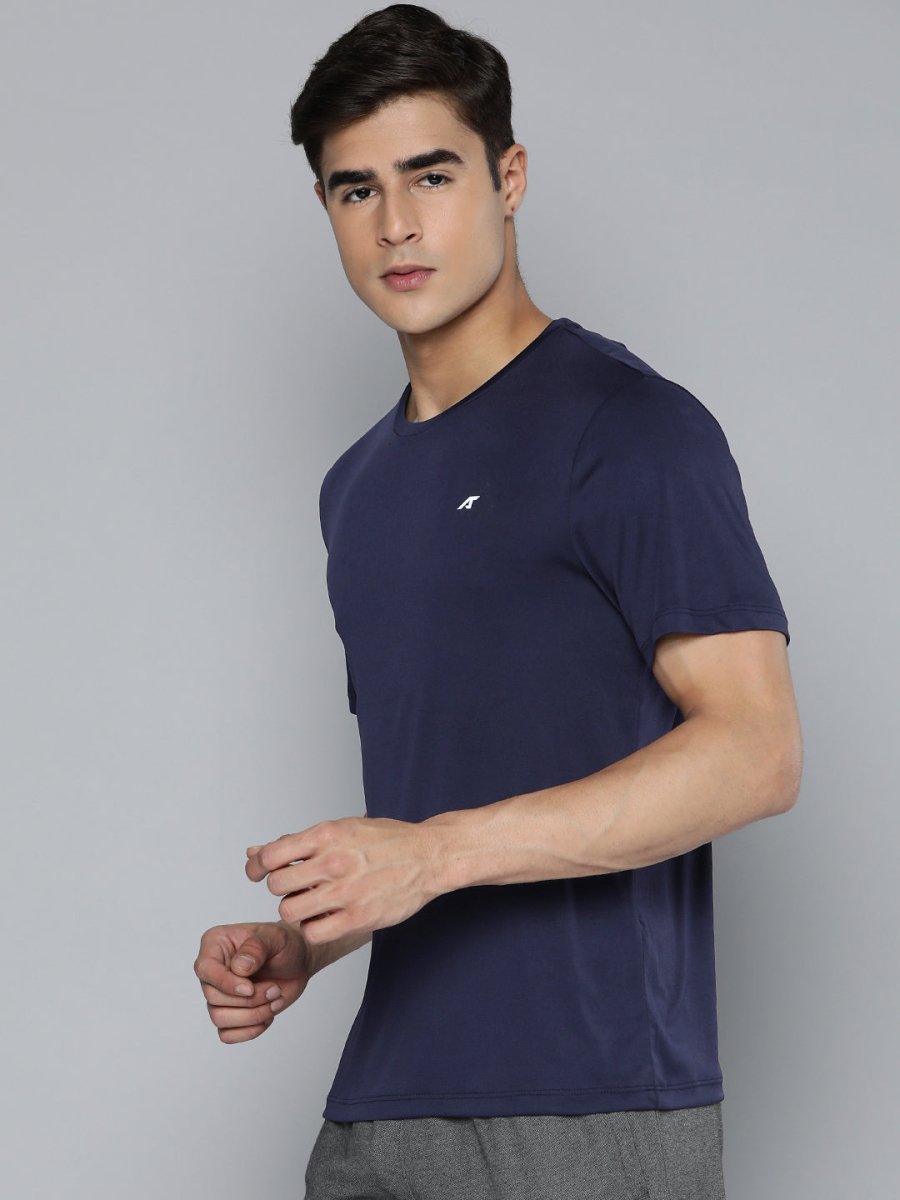 Alcis Anti Static Applique Slim Fit Running T-shirt - Distacart