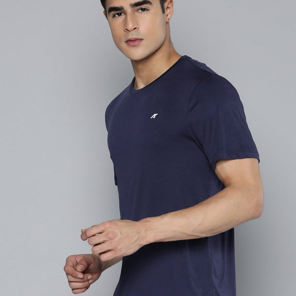 Alcis Anti Static Applique Slim Fit Running T-shirt - Distacart
