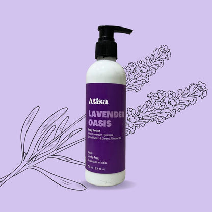 Atisa Lavender Oasis Body Lotion - Distacart