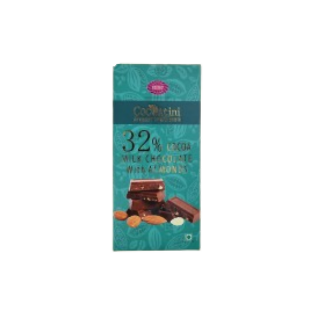 Karachi Bakery 32% Cocoa Milk Chocolate With Almonds - Distacart