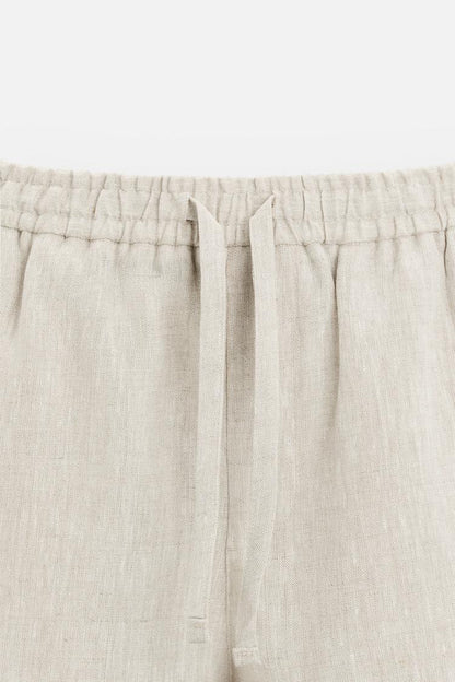Fabmade Men’S Beige Loose Fit Cotton Pajama - Distacart