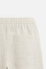 Thumbnail for Fabmade Men’S Linen Pajama Combo – Beige & Brown (Pack Of 2) - Distacart