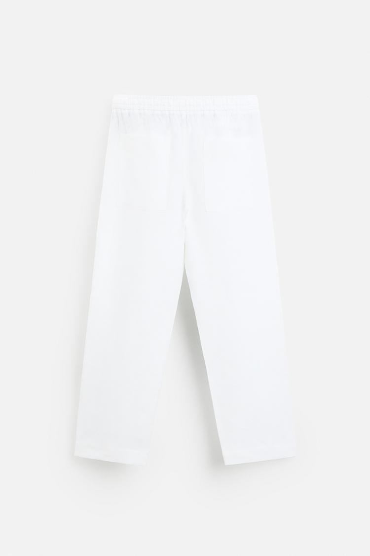 Fabmade Men’S White Loose Fit Cotton Pajama - Distacart