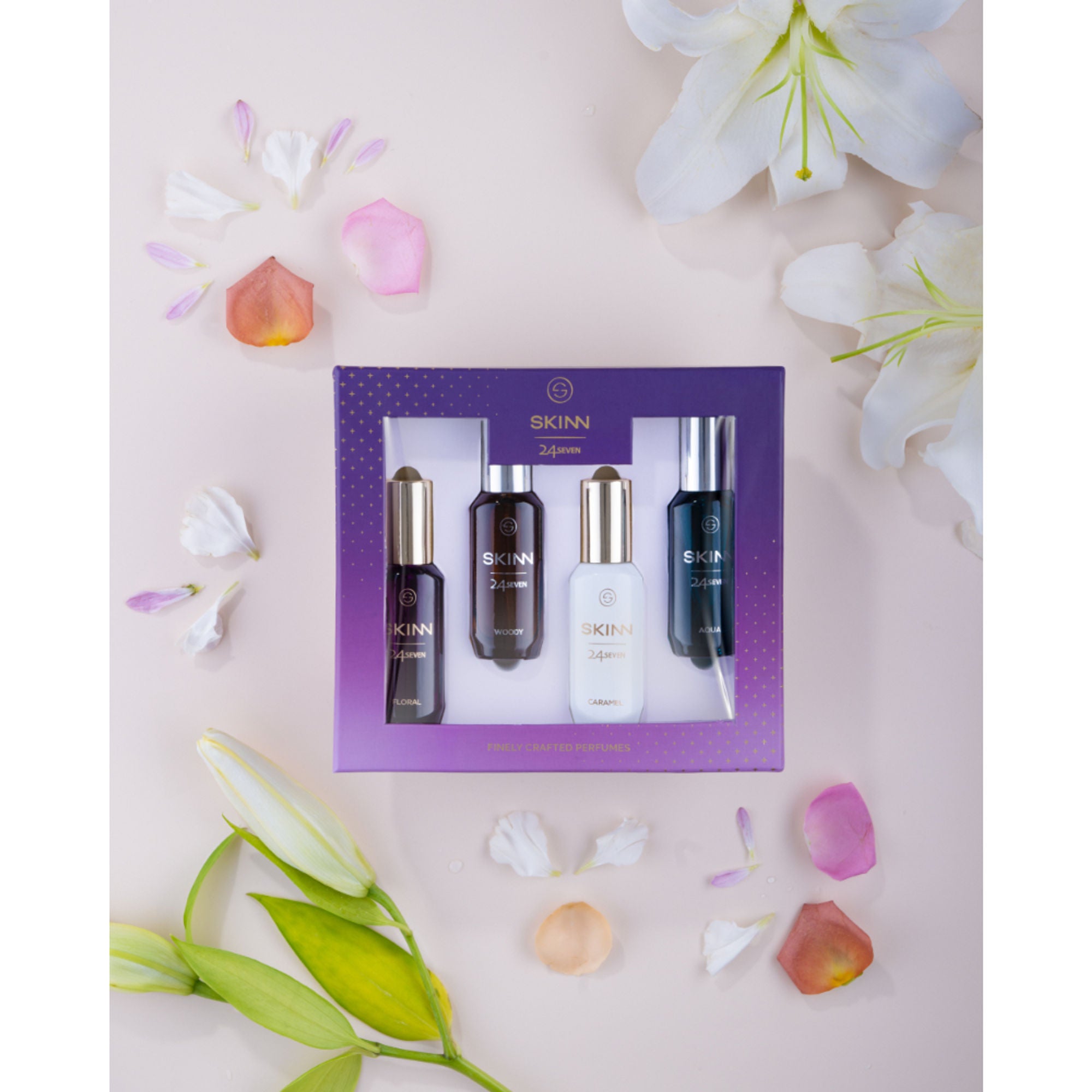 Skinn By Titan 24Seven Long Lasting Perfume Gift Pack (Pack Of 4)