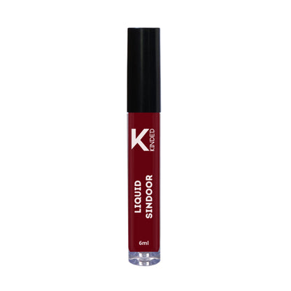 kinded liquid sindoor 01 maroon