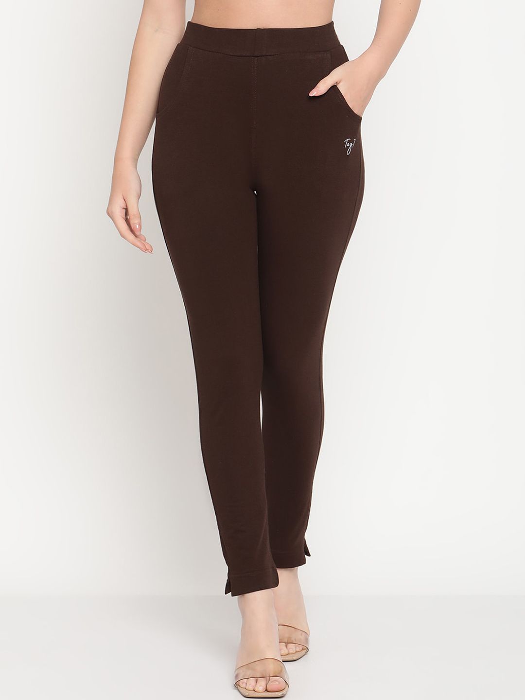 TAG 7 Pack of 2 Brown Ankle-Length Leggings - Distacart